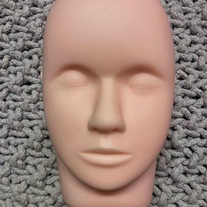 Silicone Mannequin Head